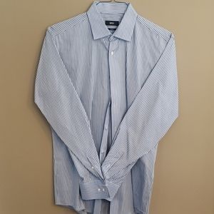 Dress shirt, slim fit, striped